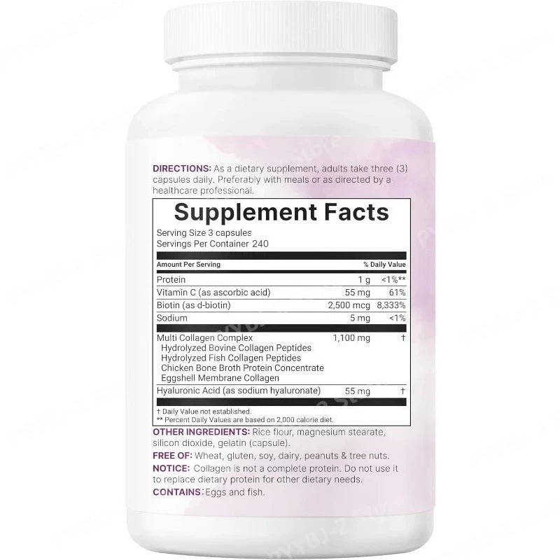 Colágeno Múltiple con Biotina y Vitamina C