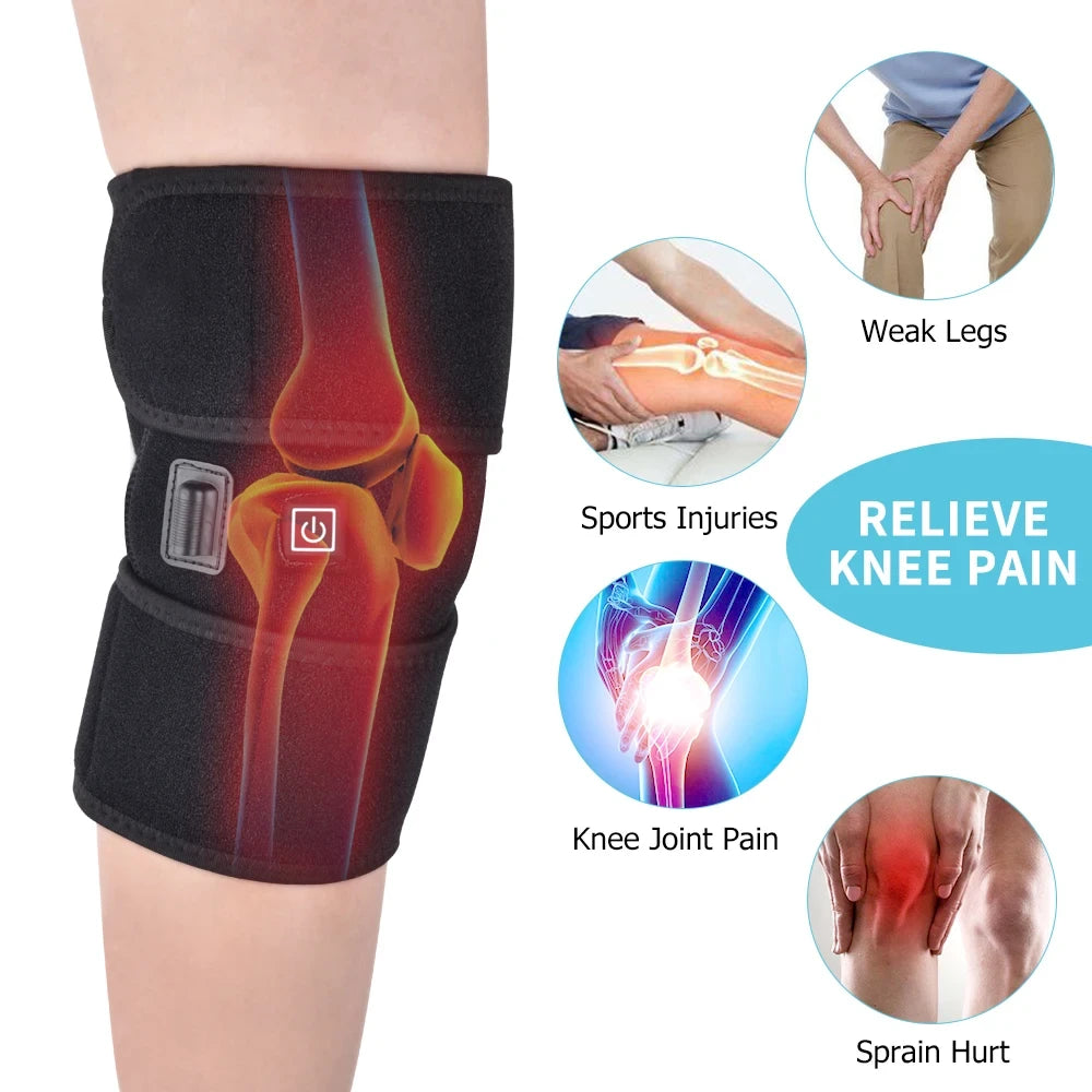Almohadilla Electrica Masajeador de Rodilla para Alivio de Artritis