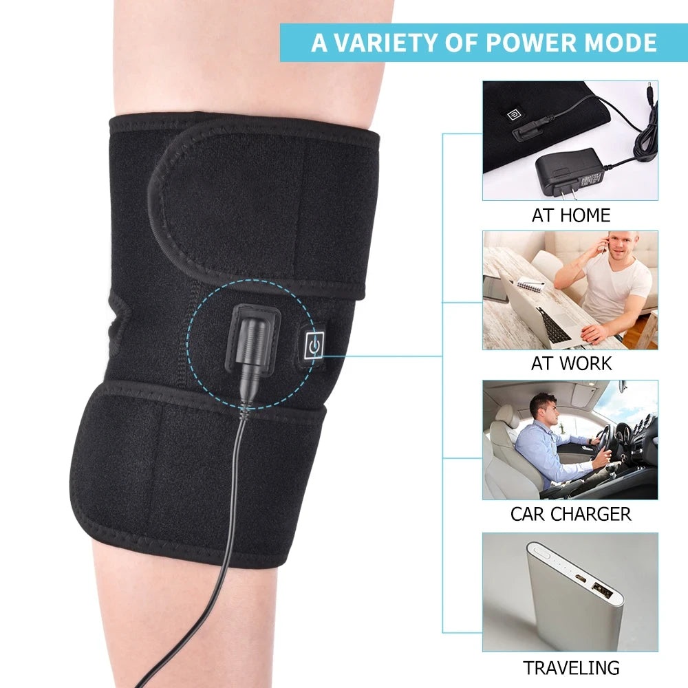 Almohadilla Electrica Masajeador de Rodilla para Alivio de Artritis