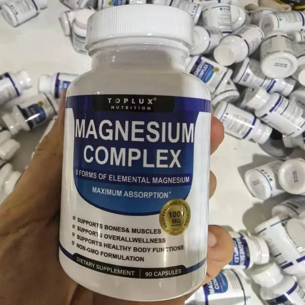 Complejo de Magnesio para Alivio del Estrés y Relajación